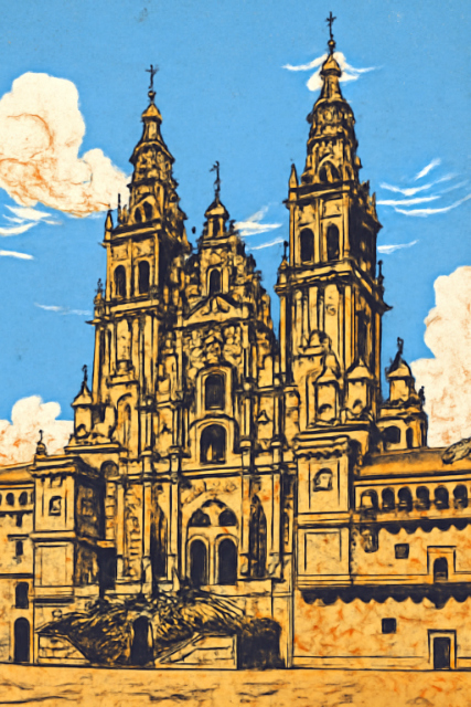 Fernziel: Santiago de Compostella