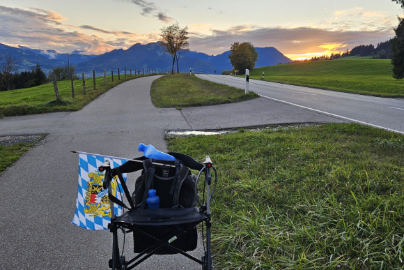 Start der Pilgerschaft