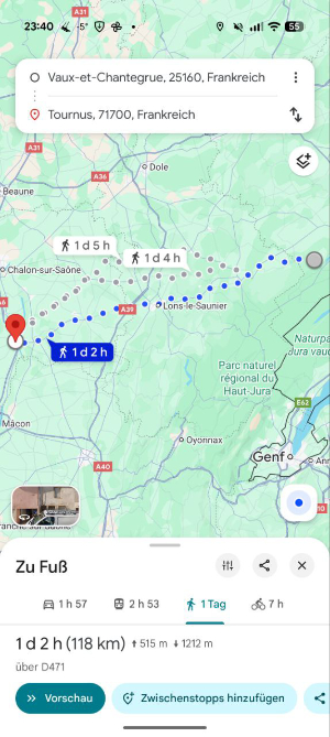 Pilgerstrecke Schweiz