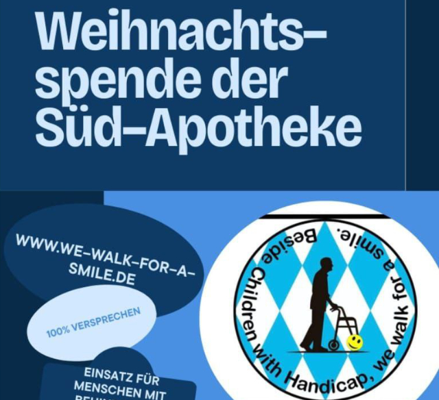 Weihnachtsspende Sued-Apotheke Ingolstadt