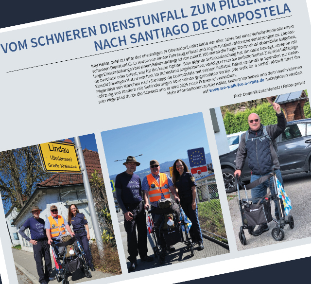 Vom Dienstunfall zum Pilgerweg